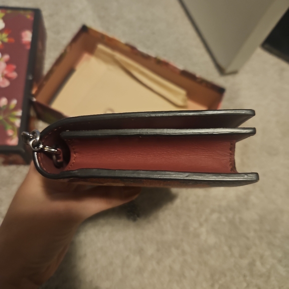 Gucci Blooms GG wallet on chain - Picture 5 of 8